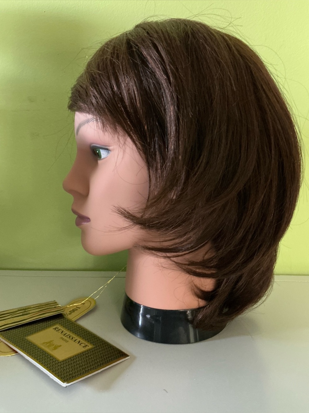NIP Renaissance Paris 100% Human Hair Wig Color #4 Name Serena No #H938